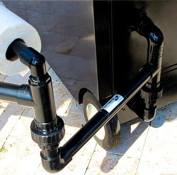 Installing the Grillbrella to your BBQ grill is a snap. Includes mounting screws!